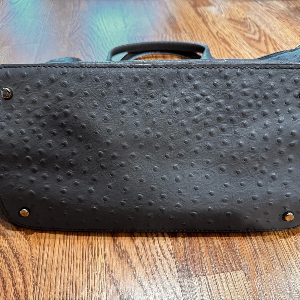 Kate Spade Grey Leather Tote Bag - Picture 3 of 6